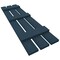 Ekena Millwork 12-in. W x 59-in. H Mid-America Vinyl, Standard Size Three Board Spaced Shutters, 036, Classic Blue, PR 00031259036 - alternate 6